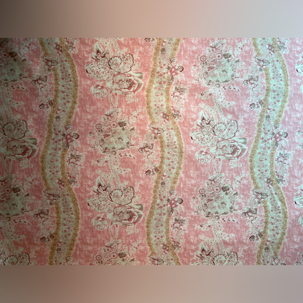 Vintage Fabric Made in England Cotton “Keisha” A Ramin 3 Yards, 5 inches x 54” - Picture 3 of 10